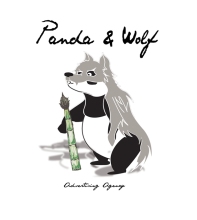 Panda & Wolf Advertising Agency Logo